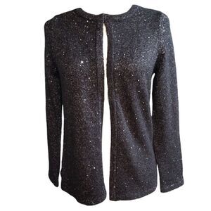 Chico's Cardigan Sequins Metallic Accent Size XS- S